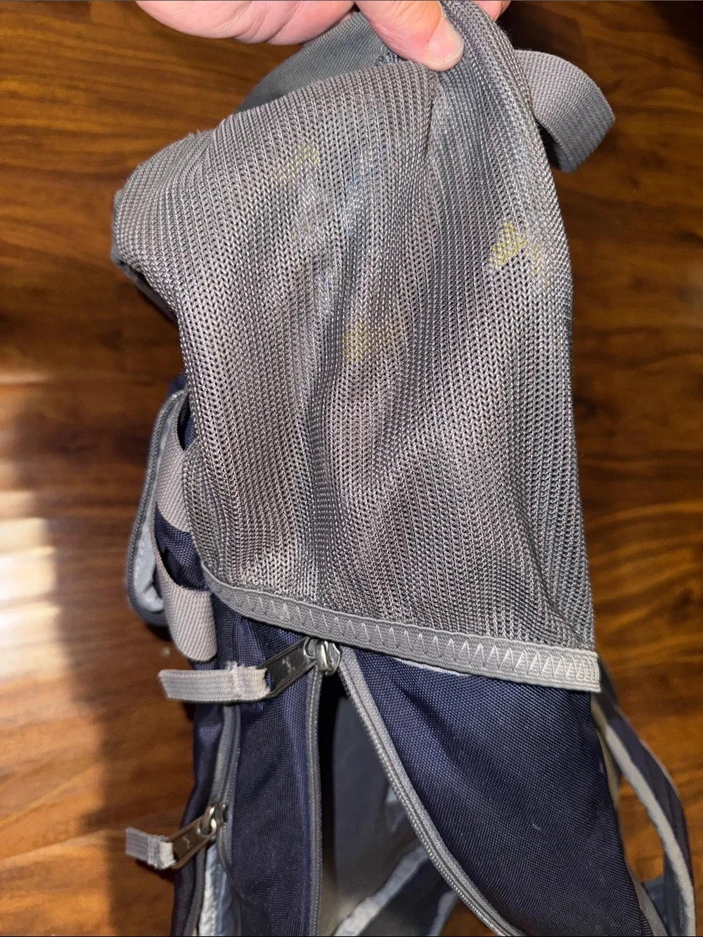 Under Armour Navy and Gray Men's Backpack with Storm Logo